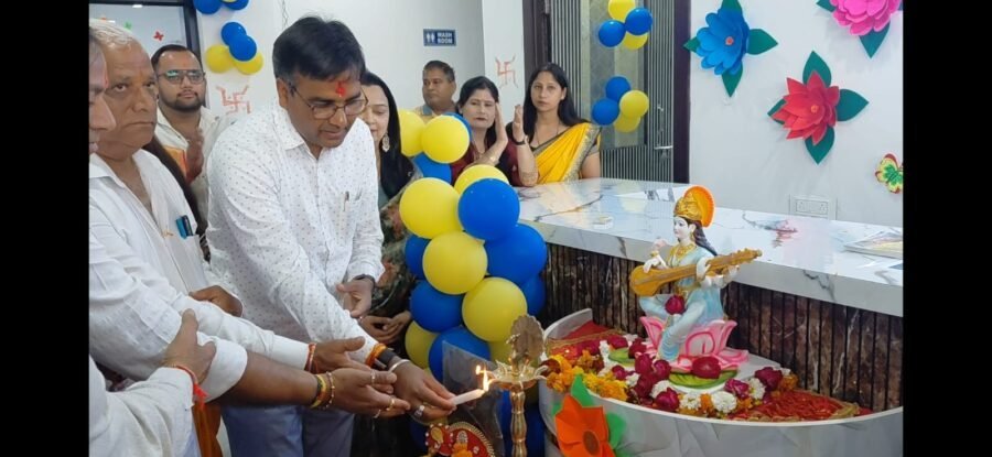 कृष्णा नगर में संस्कृति ब्राइट पब्लिक स्कूल का शुभारंभ, विधायक वीरेंद्र जाति ने किया उद्घाटन