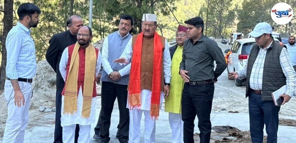 बदरीनाथ यात्रा को लेकर फील्ड में उतरे प्रभारी मंत्री, व्यवस्थाओं की ली जानकारी