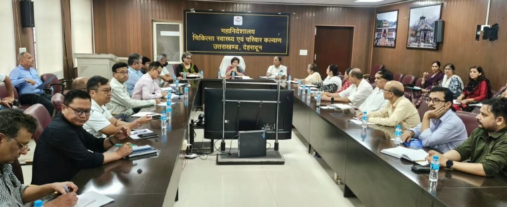 डीजी डॉ. सुनीता टम्टा ने स्वास्थ्य महानिदेशालय की समीक्षा, समयबद्ध कार्य-निस्तारण एवं जवाबदेही सुनिश्चित करने के दिए कड़े निर्देश